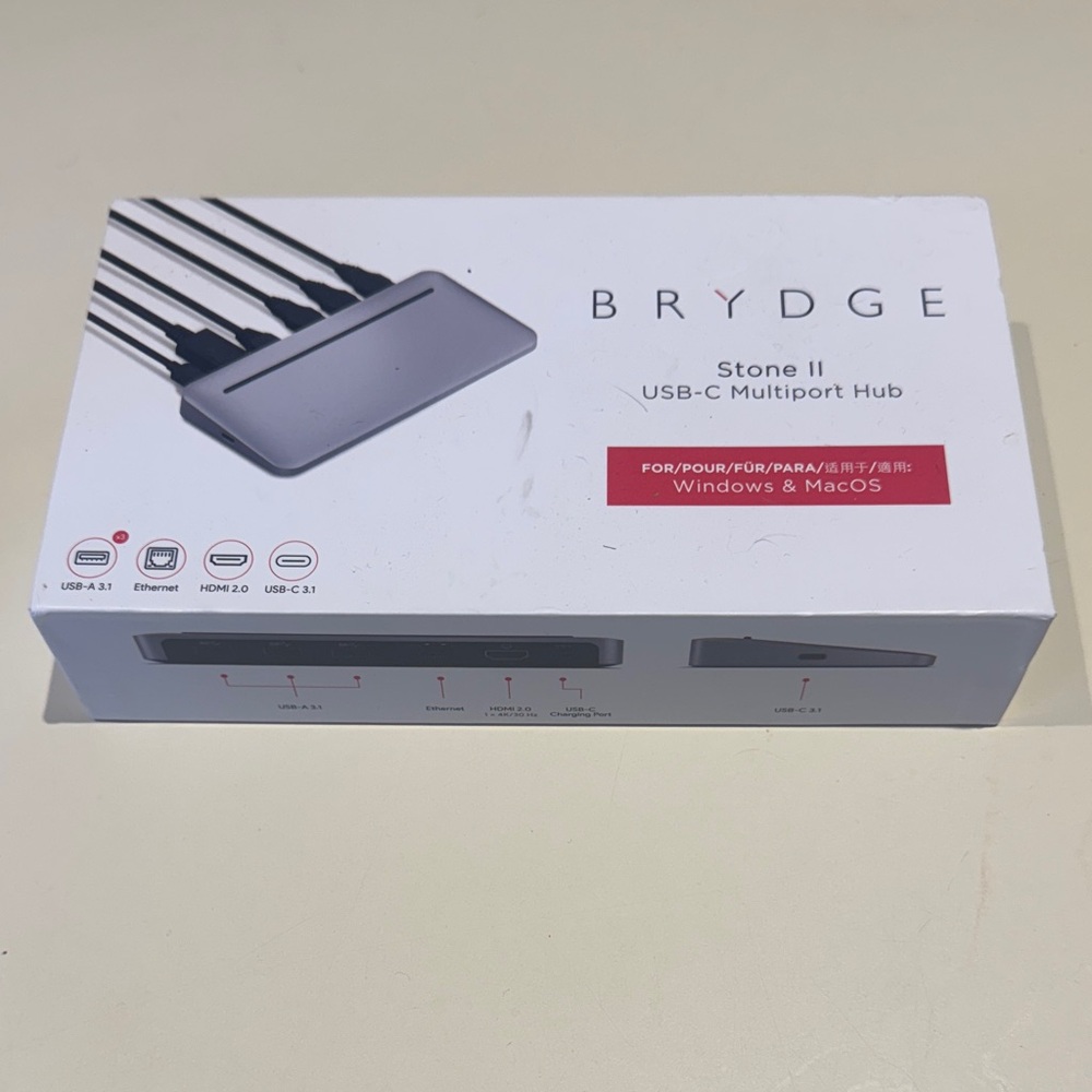 Stone II USB-C Multiport Hub - Gray